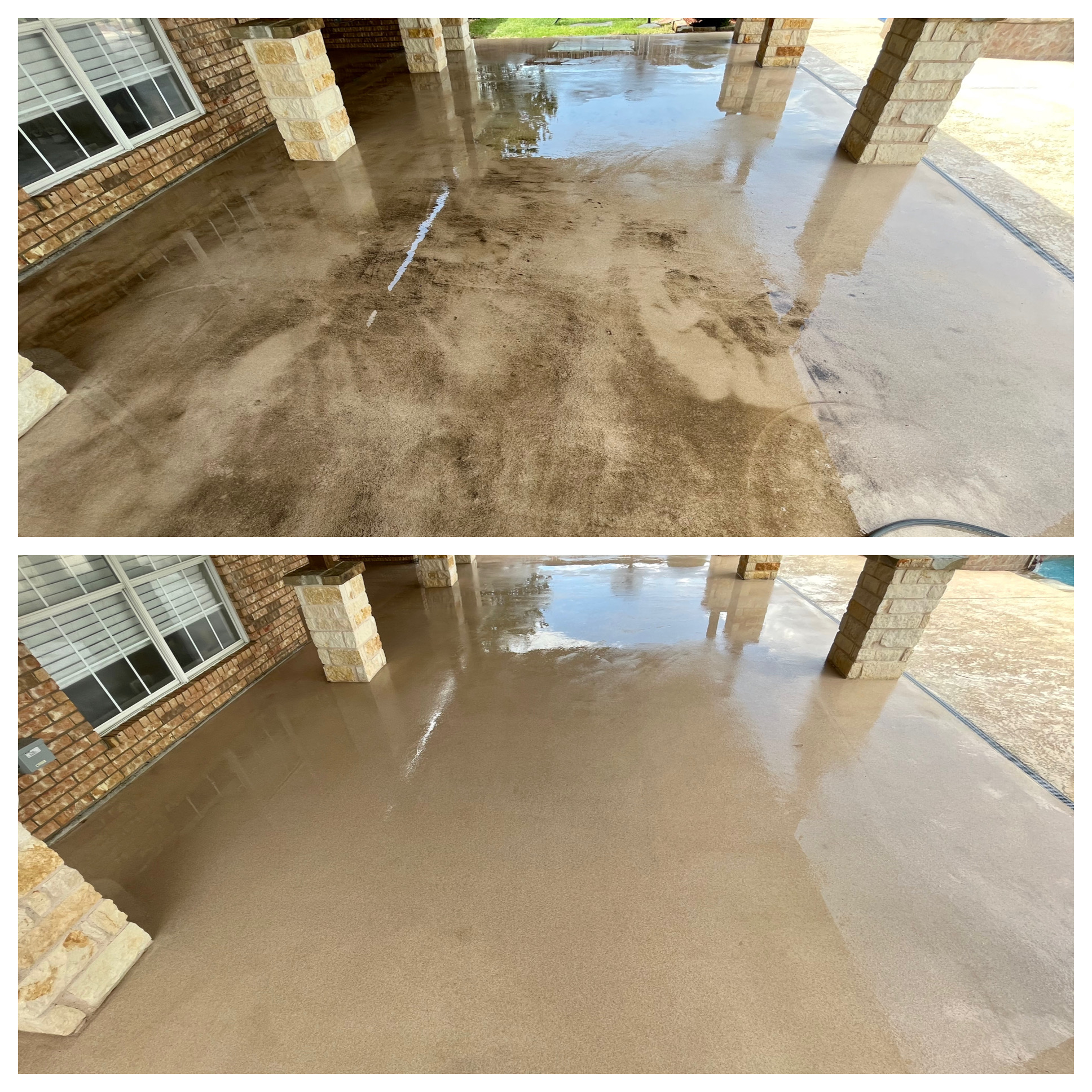 Driveway and Patio Cleaning in Forney, TX